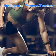 Fitness Tracker Smartwatch with Vibration Alarm, 3D Accelerometer, Waterproof, Ideal for Sports and School