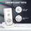 2 Pack Wireless Intercom System, Two-Way Voice Intercom for Room to Room Communication, Long Range Calling for Elderly U 4