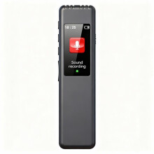 Digital Voice Recorder, Dual Microphone 360 Clear Audio Capture Up to 5 m, Accurate Recording in Noisy Environments Lik