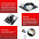 2 Set AC105-235V Amplifier  High Power Supply Soft Start Board Light Touch Double Temperature Control Overheat,B 7