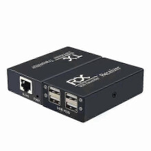 120M USB Extender 4 Port USB2.0 Hub Extender over RJ45 Ethernet USB UTP Extension Transmitter Recei