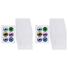20 Stück Fursuit-Augennetz, 11,8 X 8,6 Zoll Schwarzes Kostüm-Augennetz, 0,5 mm PVC-Staubnetz-Kunststoffnetzblatt für Furries Cosplay A