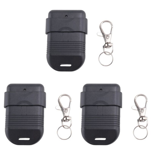 3X 8 Dip  433Mhz  Copy Remote Control Fixed Code 2 CH Duplicator for Gate Garage Door Opener or Alarm System