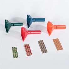 Coin Sorter with Coin Wrappers for All Coins, Coin Counter Tubes Plastic with 150Pcs Coin RollsWrappers Assorted