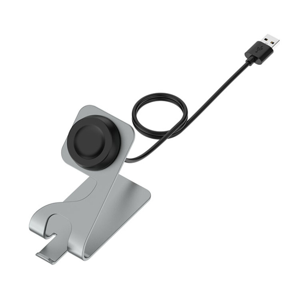 2Nd Gen Magnetic Watch Charger For Huawei Watch Gt4 41Mm/46Mm With Aluminum Alloy Stand Grey 688249463956