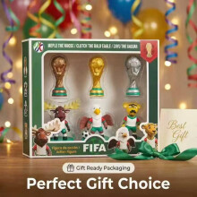 2026 World Cup Mascot Figure Doll Plush Toy Soccer Fan Decor Collectible