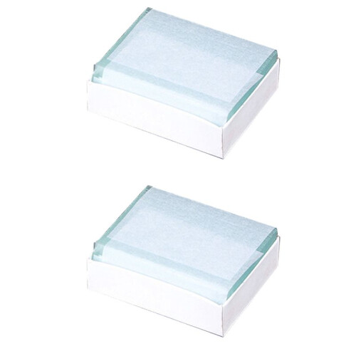 100Pcs Microscope Slides Blank Biology Glass Slide for Basic Biological Science 25.4x76.2MM
