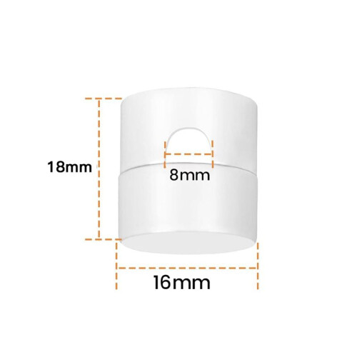 6 Pack Ceiling Hooks for Ceiling Hanging Lights, Pendant Light Hook for Ceiling Lamp, Ceiling Hooks, DIY Lamp White 2