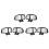 6Pcs Universal Car Adjustable Expand Grand Angle Angle Mort Rétroviseurs 1