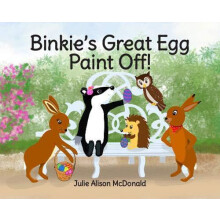 Binkies Great Egg Paint Off by Julie Alison McDonald Paperback Book