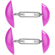 (Hot Pink, -) Ensanchadores de zapatos ajustables para pies anchos, hombre y mujer, estirador de calzado