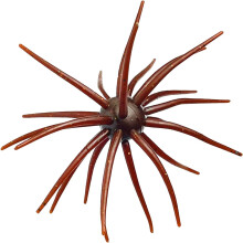 (Flash brown, Large) Momeală Tentacle Creature, Momeli Plutitoare pentru Pescuit, Momeli Artificiale Moale pentru Pescuitul de Biban