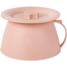(Pink, -) Κάδος απορριμμάτων με πεντάλ, προστασία από οσμές 24,5x24x30cm