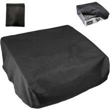 (57x48x23cm, -) Housse barbecue lourde, protection extérieure, toile Oxford imperméable