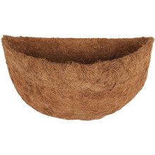 (S, -) Liner coco pour paniers suspendus, fibre naturelle, pour fleurs, légumes