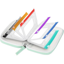 (Green, -) Organisateur pilules étanche 14 compartiments, pochettes voyage, boîte médicaments