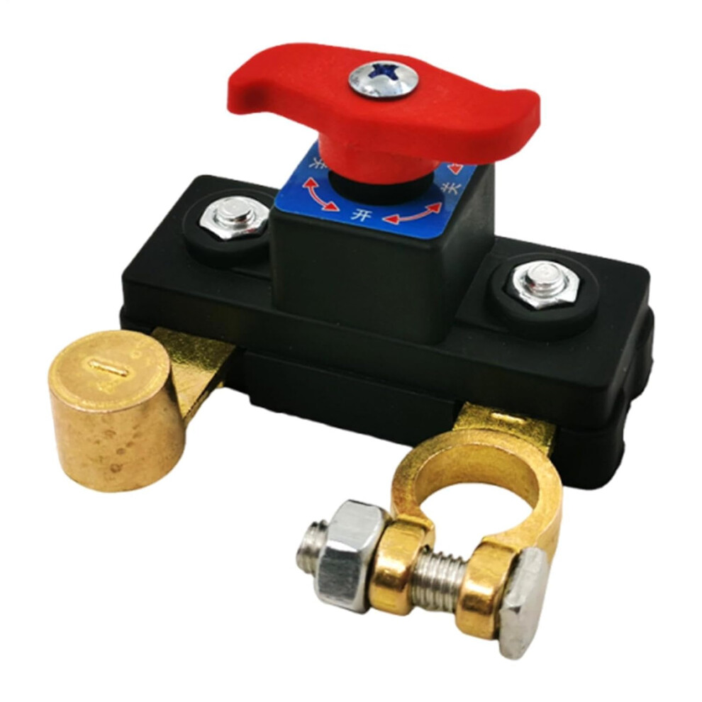 (Copper Plated, -) Battery Disconnect Control 12V 24V, Auto Power Cut Isolator For Car Boat Rv 5437706356677