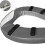 (Gray, -) Μπρελόκ Fidget με πληκτρολόγιο, 4 κουμπιά με φώτα για ανακούφιση από το άγχος 4