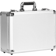 (Silver, -) Portable Aluminium Alloy Tool Case, 25.5x16.5x9.5cm Carry Storage Box