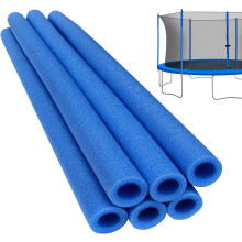(Blue, -) Fundas de espuma para postes de cama elástica 88cm, protección
