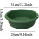 (round-green, -) Stackable Classifier Gold Prospecting Pan, Soil Sifter Precise Gold Mesh Pan 2