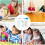(Challenge Level, -) Brain Activation Exercise Card, Left Right Brain Development Training Game 5