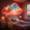 (400cm, -) 3D Thundercloud LED Lights, Multicolor Music Sync USB Atmosphere Lamp 3