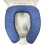 (Blue, -) Μπρελόκ Fidget με πληκτρολόγιο, 4 κουμπιά με φώτα για ανακούφιση από το άγχος 3