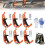 (Orange, 6 Pieces) Σφραγίδα Eyeline, Περιστροφική 1