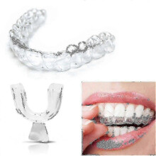 Pack Of 4 Teeth Whitening Trays, Thermoformed Gum Guards Without Gel Bleach