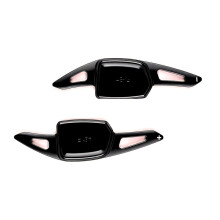 Steering Wheel Shift Paddle Extended Shifter Trim Cover for A5L A6L Q6L E-Tron 2026 S6 SQ6 E-Tron 2024 2025 Black