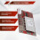 2X 5S 50A BMS Board 3.7V Lithium Battery Protection Board with Balance 9
