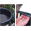(Round - black, -) Stackable Classifier Gold Prospecting Pan, Soil Sifter Precise Gold Mesh Pan 5