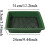 (Square-Green, -) Stackable Classifier Gold Prospecting Pan, Soil Sifter Precise Gold Mesh Pan 3