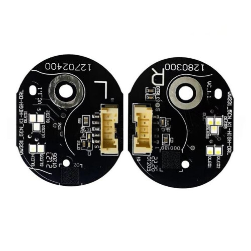 1Pair Headlights LED Chip Board for  Bora 23-24 LED Daytime Running Light Source Turn Signal White Light PCB Board