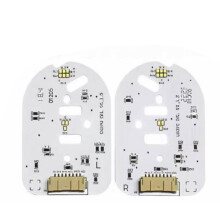 1 Paar LED-Dagrijverlichting voor de Voorkant van de voor T-Roc 2018-2021 met Witte Lichtbron (PCB-Printplaat)
