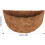 (12 Inch Half Wall Coat, -) Μαρμάρινο νυχτερινό φως, LED 2