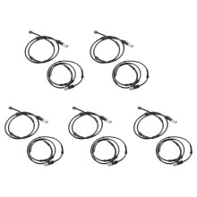 10x Bremse Belag Verschleiß Sensor Set Vorne + Hinten für - X3 F25 X4 F26 Auto Auto Zubehör Teile Bremse Leitungen 34356790303 + 34356790304