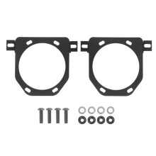 Front Fog Light Bracket Fit for JL 10th Anniversary Bumper Fog Lamp Bar Mounting Fixed Base Bracket