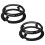 5.75 Inch Black Car Motorcycles Headlight Bracket Kit Suitable for  Touring Softail  Headlight Adapter (2Pcs) 1