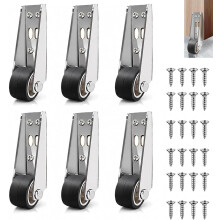 (6PCS, -) Vertikale Laufrollen, Schwerlast, Schiebetür, Unten, 6 Stück, Für Schränke