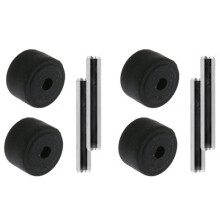 4 PCS Axles & Rollers Heads Little Shaft Wheels Replacement for V6 V7 V8 V10 V11 Vacuum Cleaner Parts