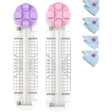 (Set6, -) 4 in 1 paperileikkurin leikkuri, pyörivä leikkuri eri terillä