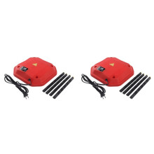 2X Electric Chick Brooder Heating Plate Adjustable Height Chick Cage Heater Chicken Warmer US Plug