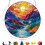 (Multicolor-9, 7in) Μαξιλαροθήκη, Ενήλικες 1