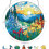 (Multicolor-17, 8in) Μαξιλαροθήκη, Ενήλικες 1