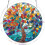 (Multicolor-1, 8in) Μαξιλαροθήκη, Ενήλικες 1