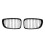 Fits for  1Series E81 E87 2008-2011 Gloss Black Front Kidney Signal Grille 1