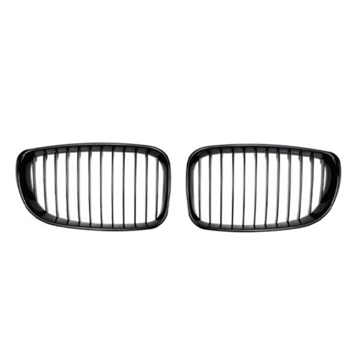 Fits for  1Series E81 E87 2008-2011 Gloss Black Front Kidney Signal Grille