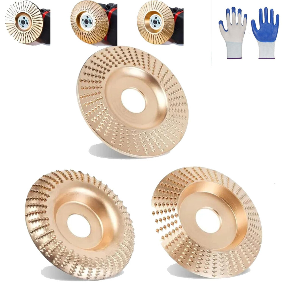 (Mix, -) Tungsten Carbide Grinding Wheel, Wood Carving Disc For Angle Grinders 5437706369721